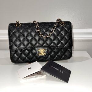 Black Leather crossbody bag